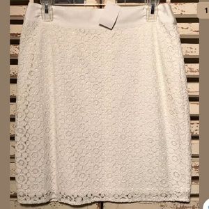 CATO~IVORY~LACE~SKIRT~BEAUTIFUL~SIZE 6